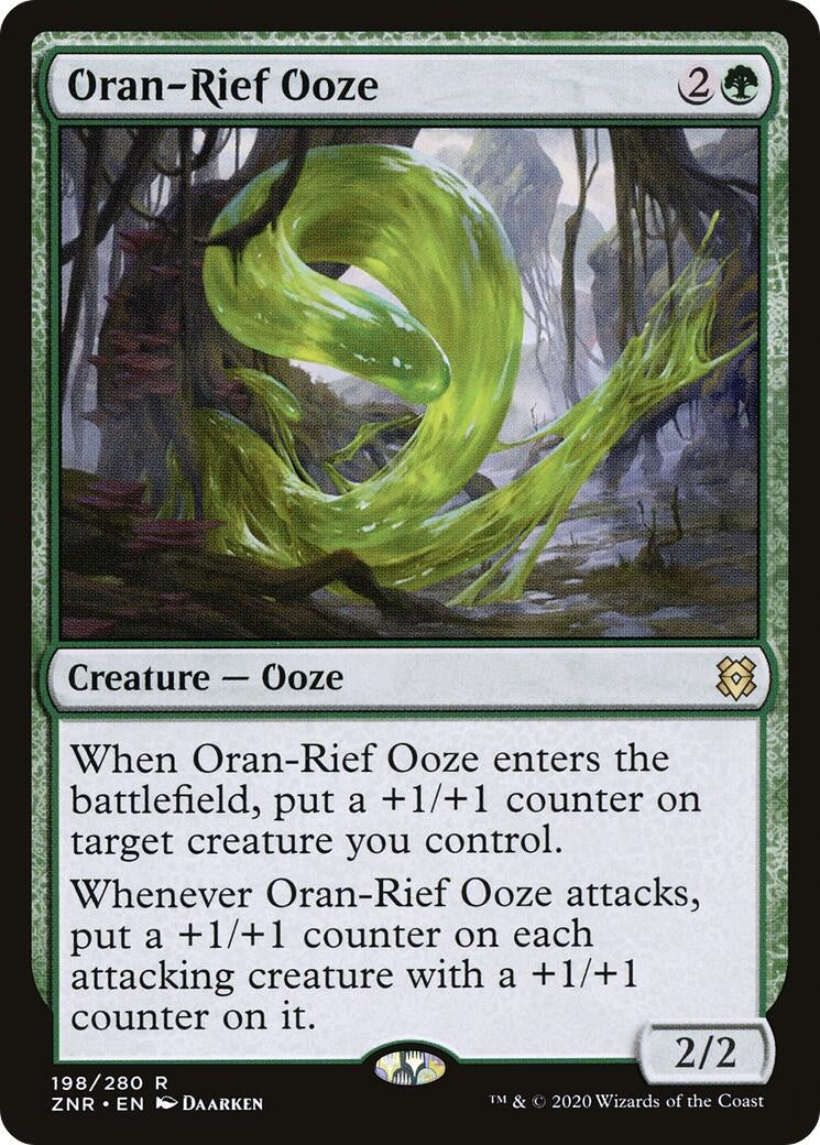 Image for Oran-Rief Ooze (198) [Zendikar Rising] - Magic: The Gathering