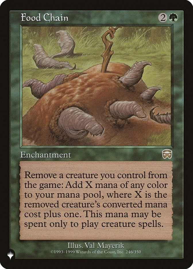 Image for Food Chain (246/350) [The List Reprints] - Magic: The Gathering