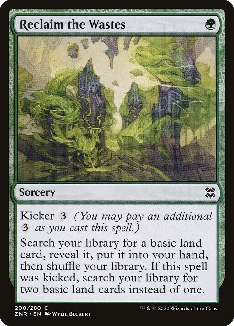Image for Reclaim the Wastes (200) [Zendikar Rising] - Magic: The Gathering