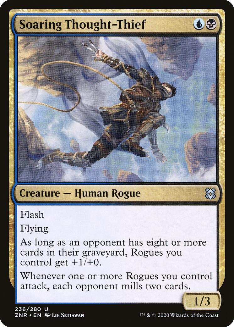 Image for Soaring Thought-Thief (236) [Zendikar Rising] - Magic: The Gathering