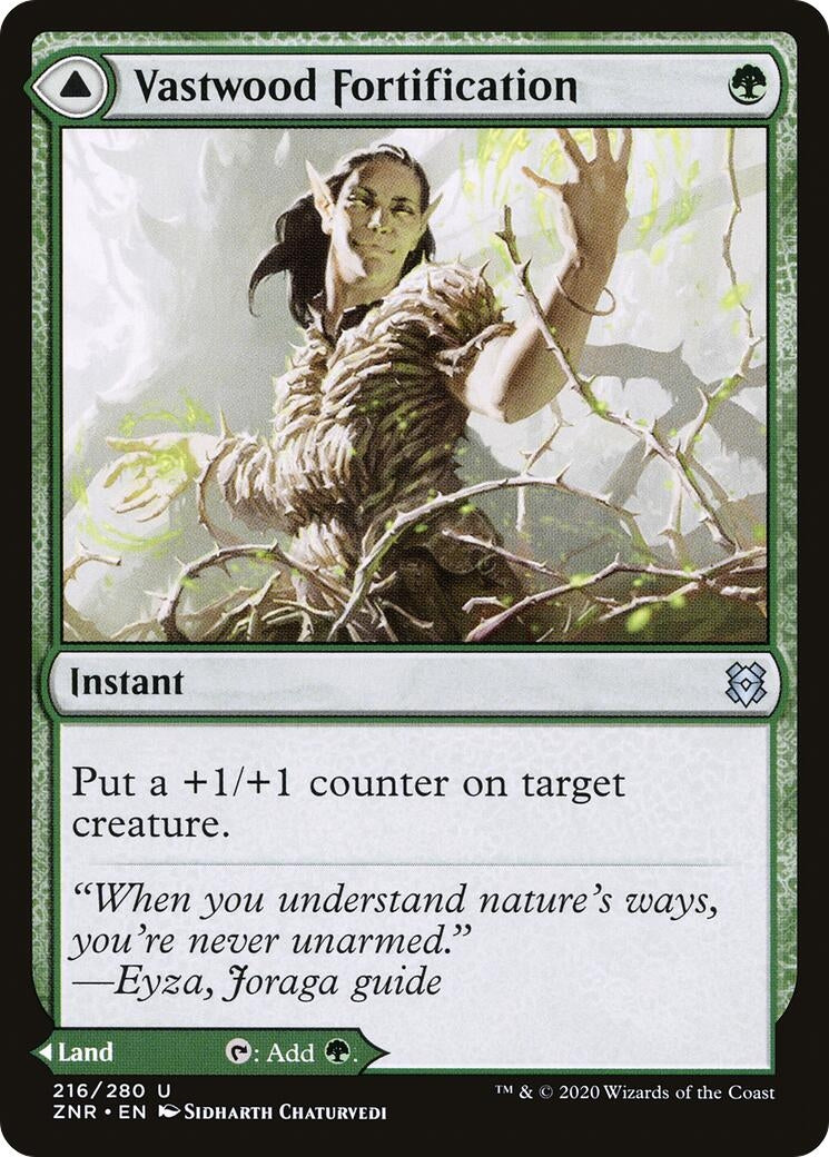 Image for Vastwood Fortification (216) [Zendikar Rising] - Magic: The Gathering