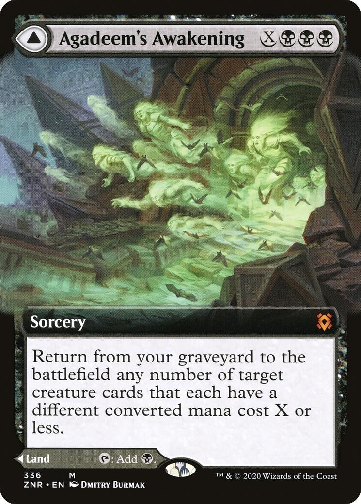 Image for Agadeem's Awakening (Extended Art) (336) [Zendikar Rising] - Magic: The Gathering
