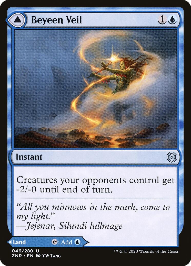Image for Beyeen Veil (46) [Zendikar Rising] - Magic: The Gathering