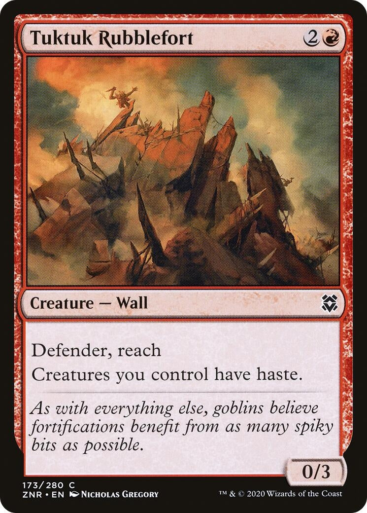 Image for Tuktuk Rubblefort (173) [Zendikar Rising] - Magic: The Gathering