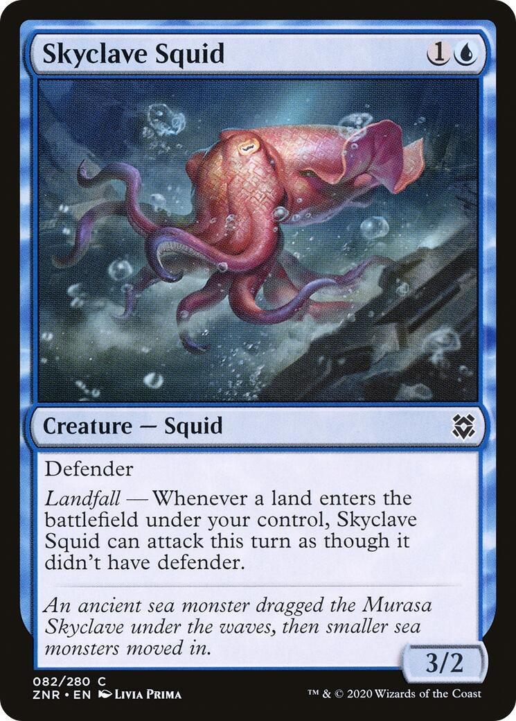 Image for Skyclave Squid (82) [Zendikar Rising] - Magic: The Gathering