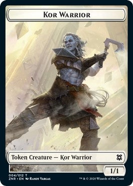 Image for Kor Warrior Token (4) [Zendikar Rising] - Magic: The Gathering