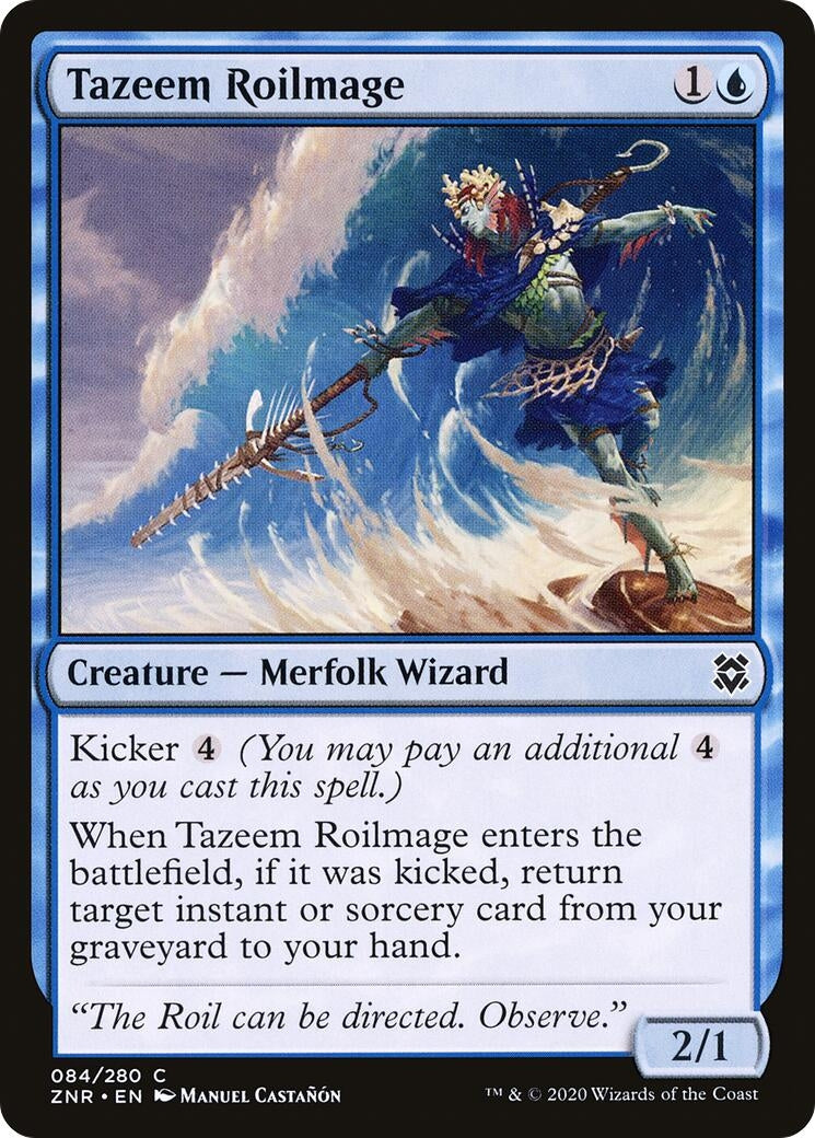 Image for Tazeem Roilmage (84) [Zendikar Rising] - Magic: The Gathering