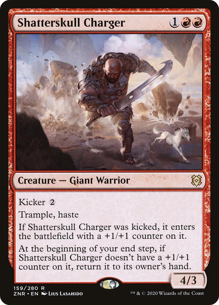 Image for Shatterskull Charger (159) [Zendikar Rising] - Magic: The Gathering