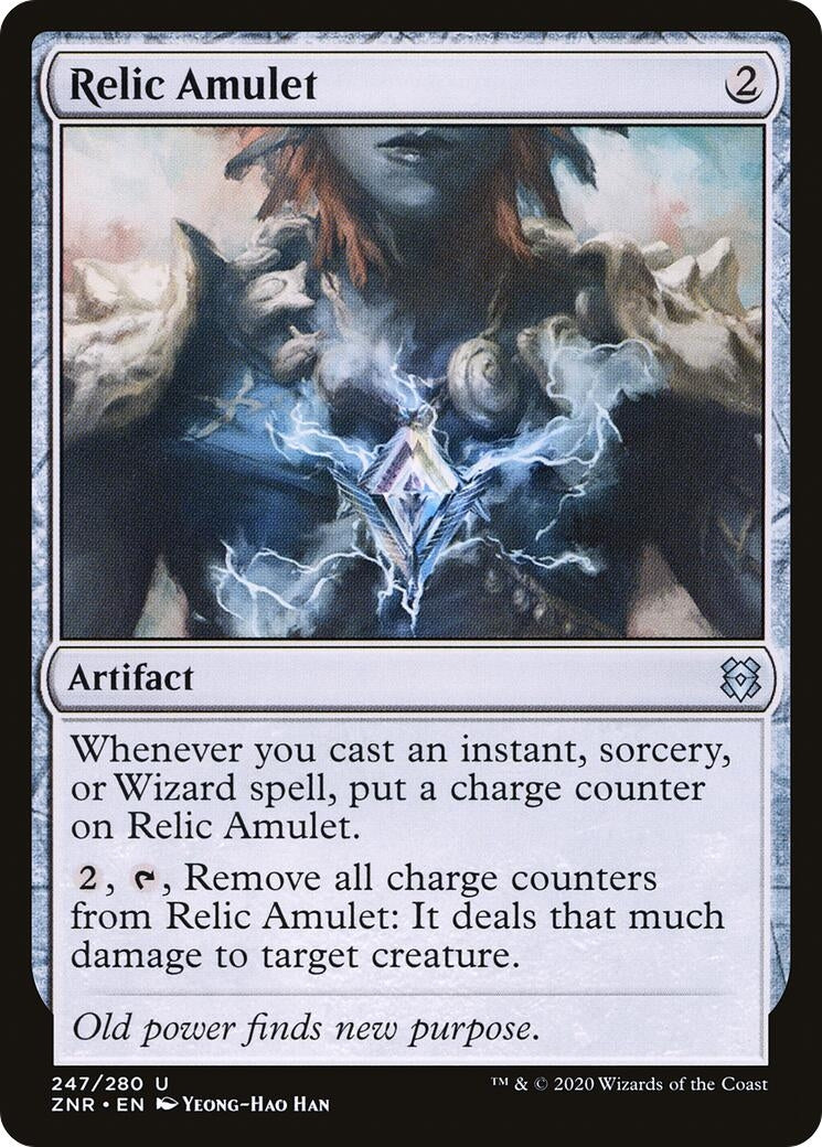 Image for Relic Amulet (247) [Zendikar Rising] - Magic: The Gathering