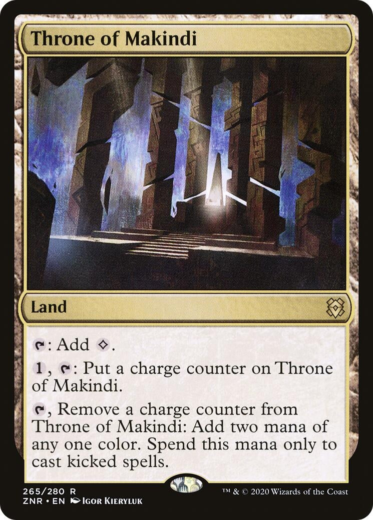 Image for Throne of Makindi (265) [Zendikar Rising] - Magic: The Gathering