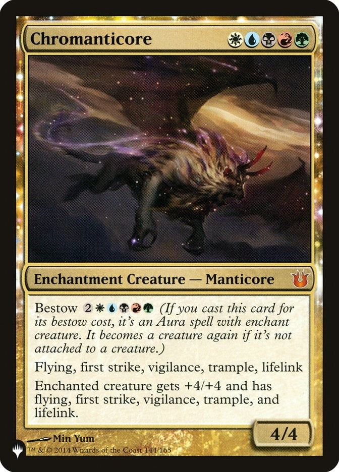 Image for Chromanticore (144/165) [The List Reprints] - Magic: The Gathering