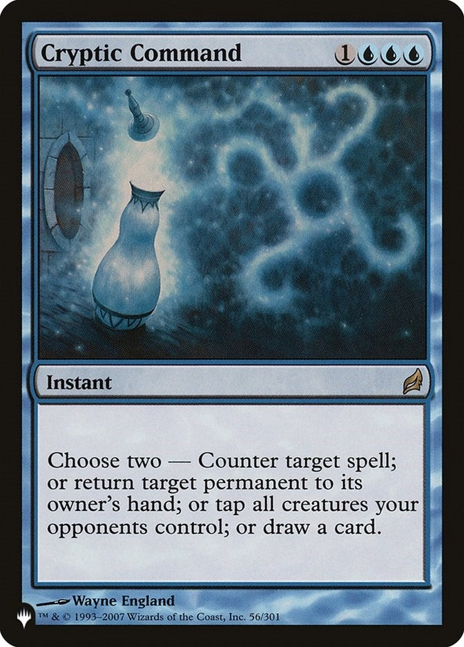 Image for Cryptic Command (LRW) (56/301) [The List Reprints] - Magic: The Gathering