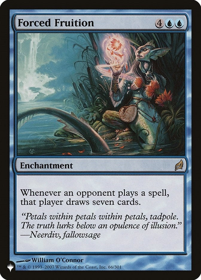Image for Forced Fruition (66/301) [The List Reprints] - Magic: The Gathering