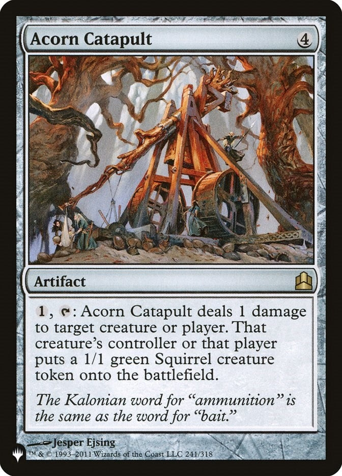 Image for Acorn Catapult (241/318) [The List Reprints] - Magic: The Gathering