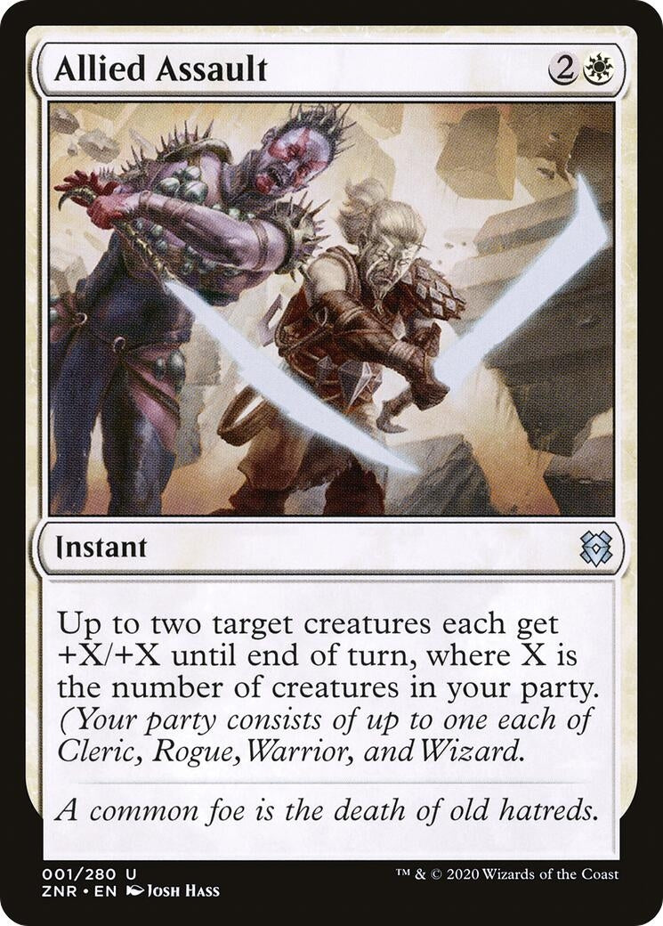 Image for Allied Assault (1) [Zendikar Rising] - Magic: The Gathering