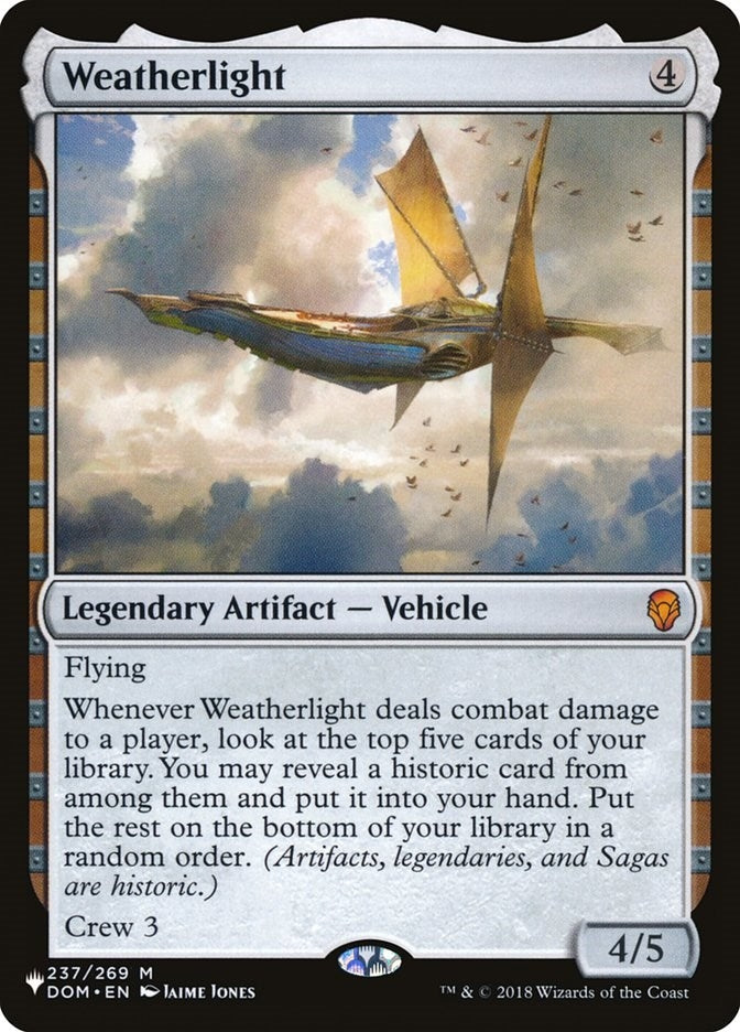 Image for Weatherlight (237/269) [The List Reprints] - Magic: The Gathering