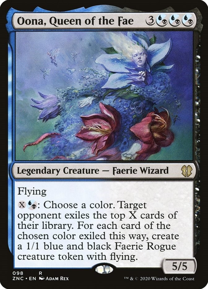Image for Oona, Queen of the Fae (98) [Zendikar Rising] - Magic: The Gathering