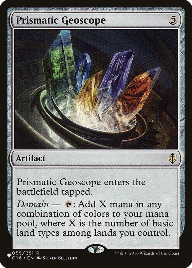Prismatic Geoscope (055/351) [The List Reprints]