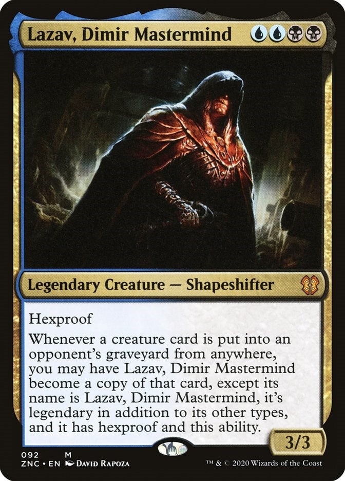 Image for Lazav, Dimir Mastermind (92) [Zendikar Rising] - Magic: The Gathering