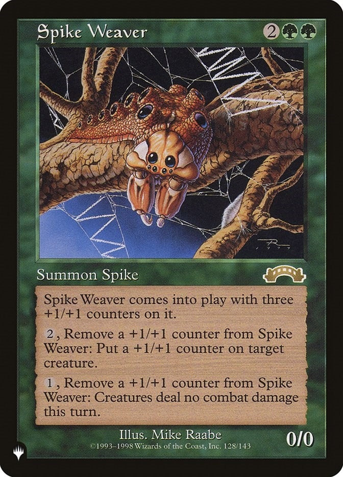 Image for Spike Weaver (128/143) [The List Reprints] - Magic: The Gathering