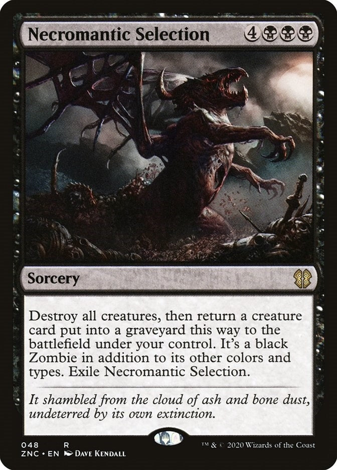 Image for Necromantic Selection (48) [Zendikar Rising] - Magic: The Gathering