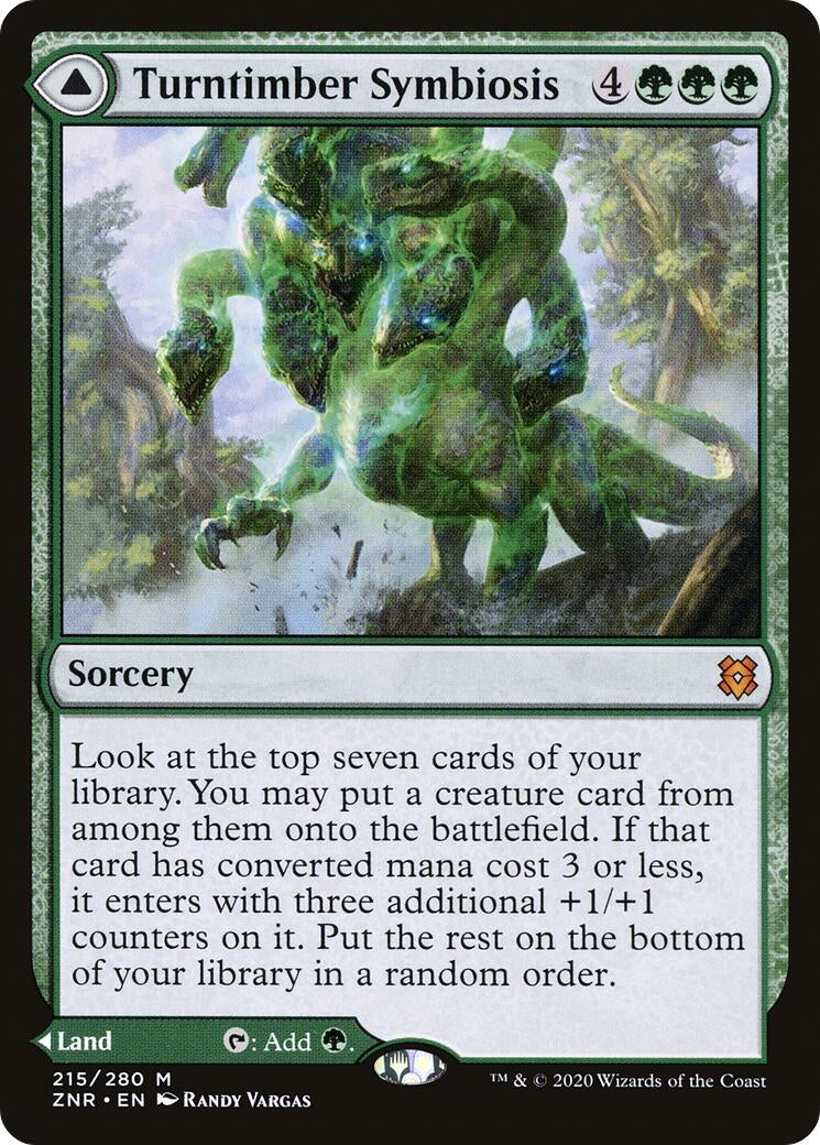 Image for Turntimber Symbiosis (215) [Zendikar Rising] - Magic: The Gathering