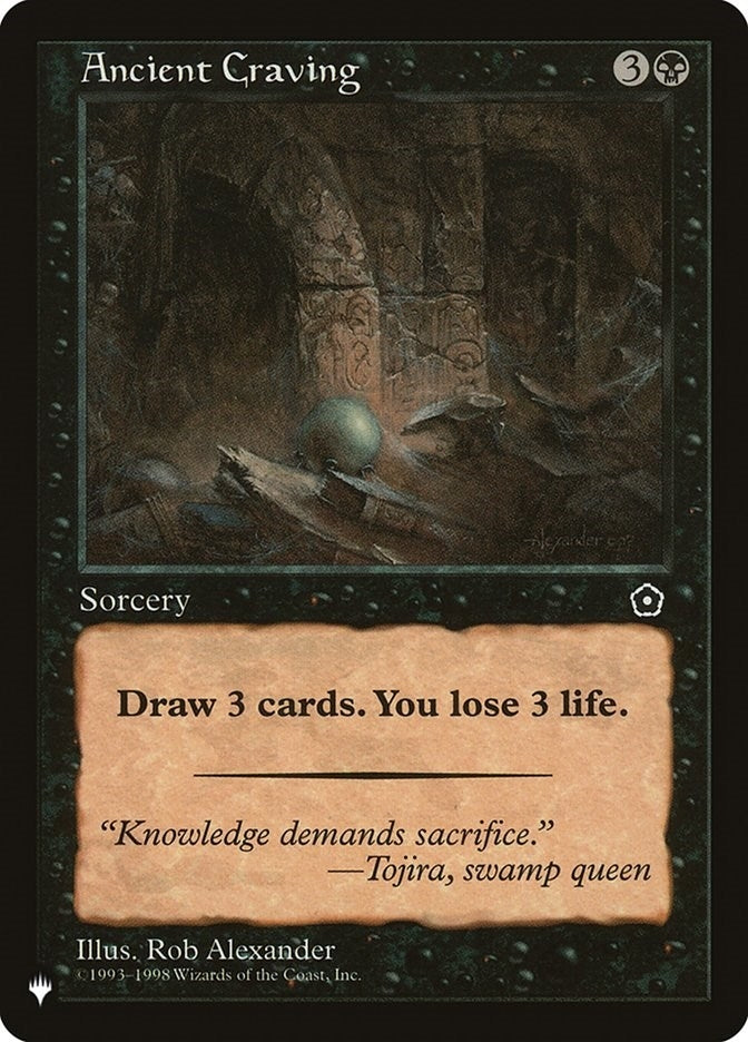 Image for Ancient Craving [The List Reprints] - Magic: The Gathering