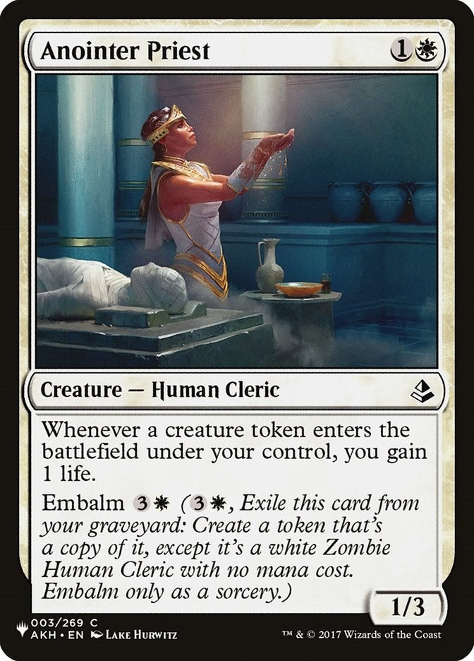 Image for Anointer Priest (003/269) [The List Reprints] - Magic: The Gathering