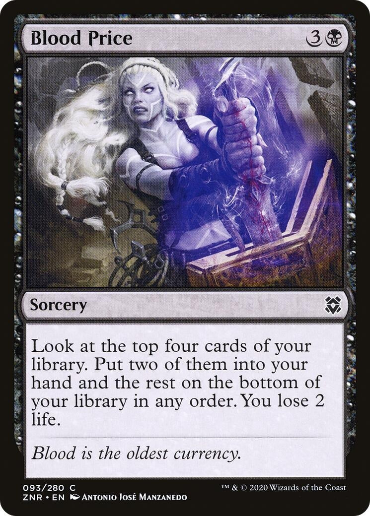 Image for Blood Price (93) [Zendikar Rising] - Magic: The Gathering