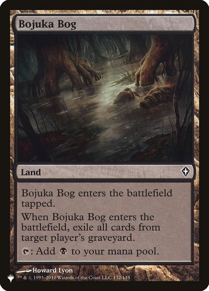 Image for Bojuka Bog (WWK) (132/145) [The List Reprints] - Magic: The Gathering