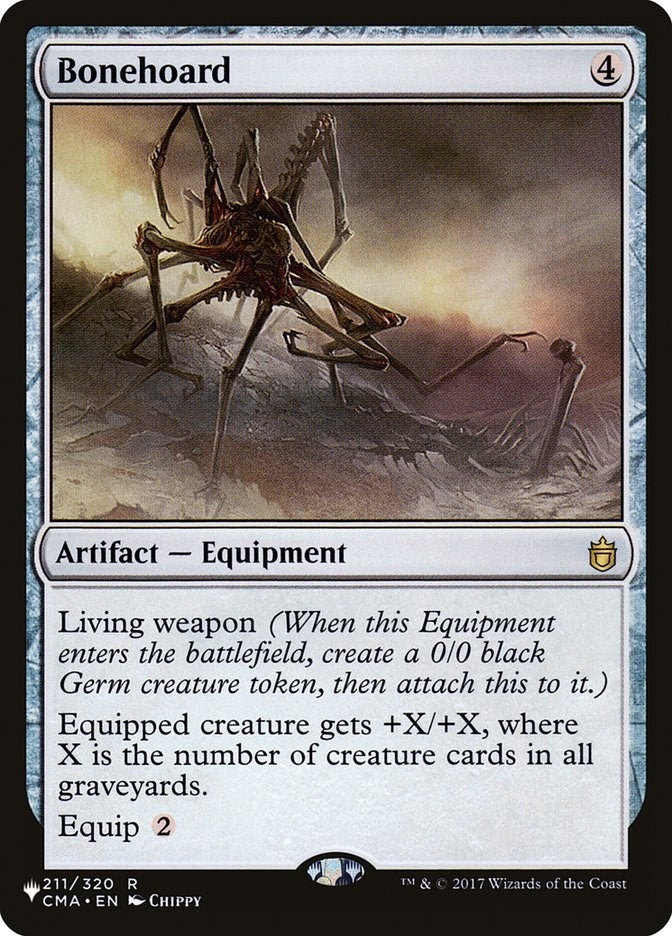 Image for Bonehoard (211/320) [The List Reprints] - Magic: The Gathering