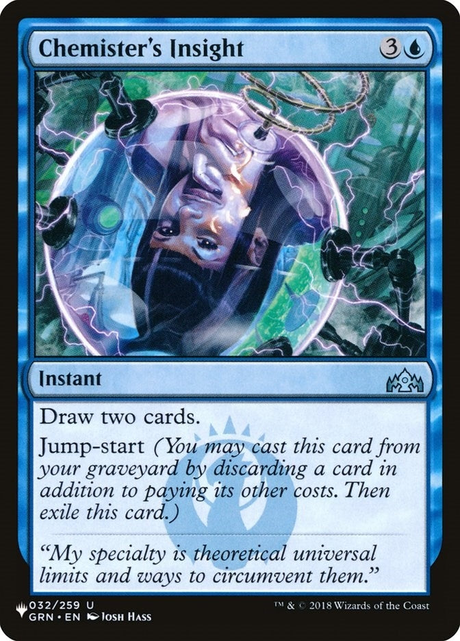 Image for Chemister's Insight (032/259) [The List Reprints] - Magic: The Gathering