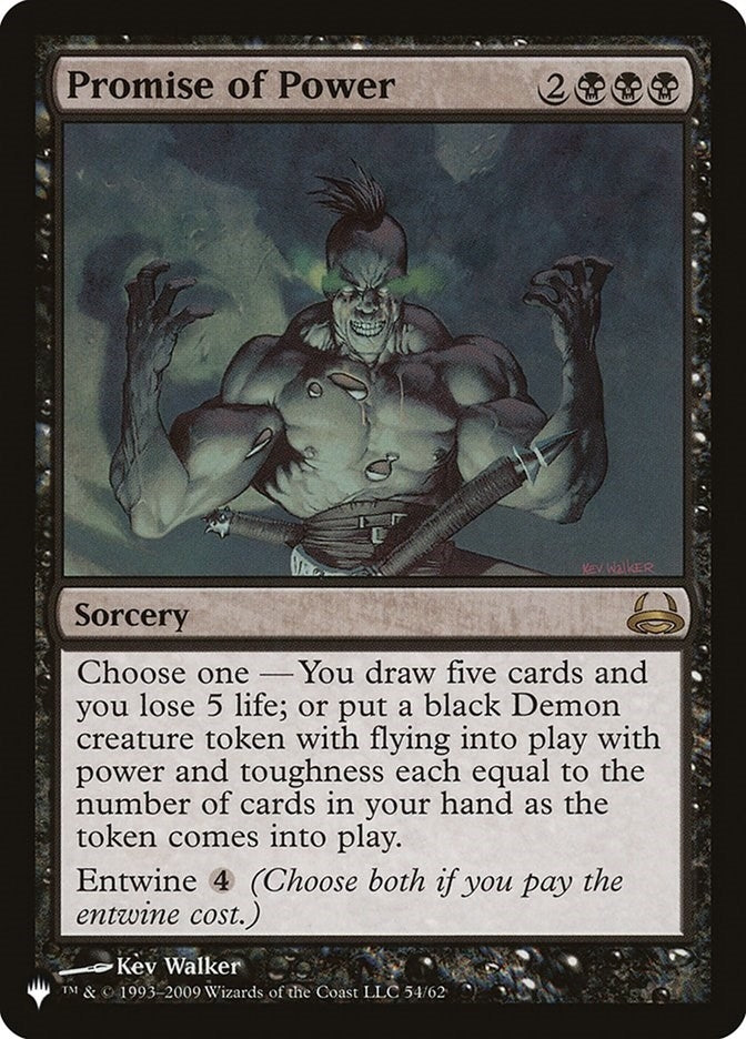Image for Promise of Power (54/62) [The List Reprints] - Magic: The Gathering