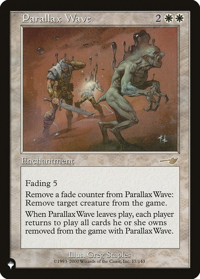 Image for Parallax Wave (17/143) [The List Reprints] - Magic: The Gathering