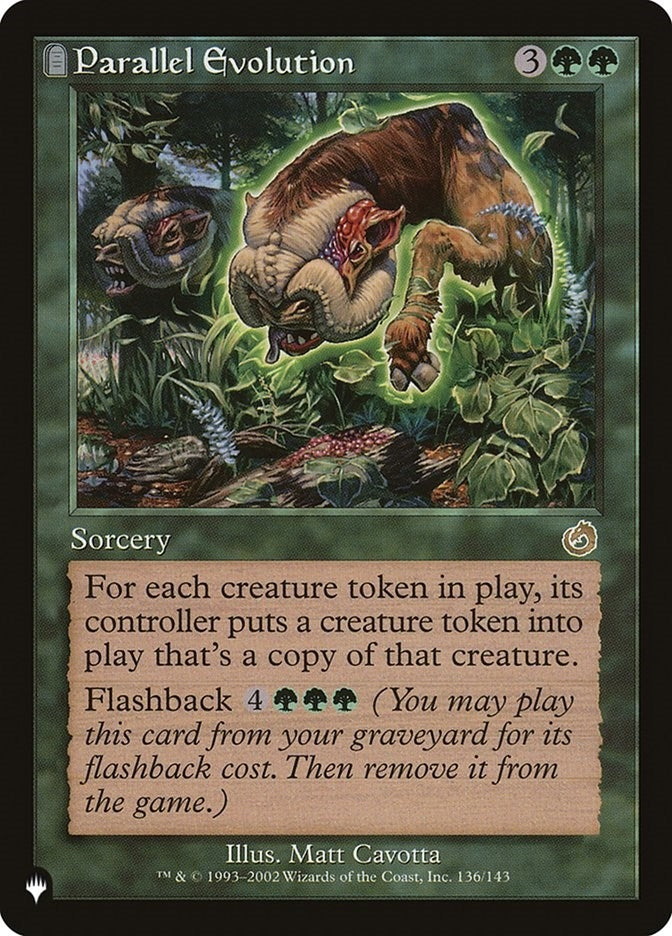 Image for Parallel Evolution (136/143) [The List Reprints] - Magic: The Gathering