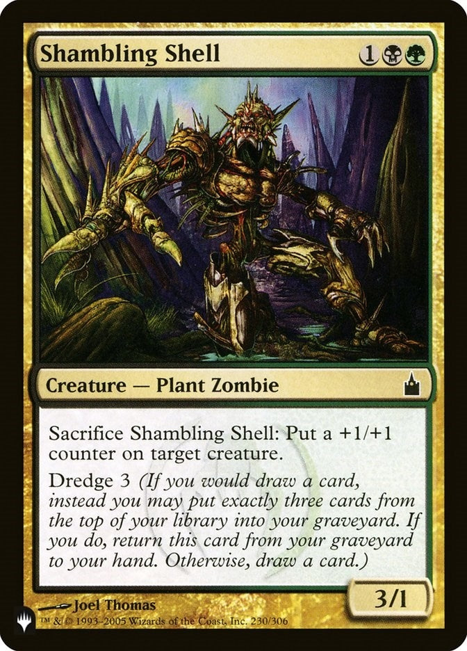 Image for Shambling Shell (230/306) [The List Reprints] - Magic: The Gathering