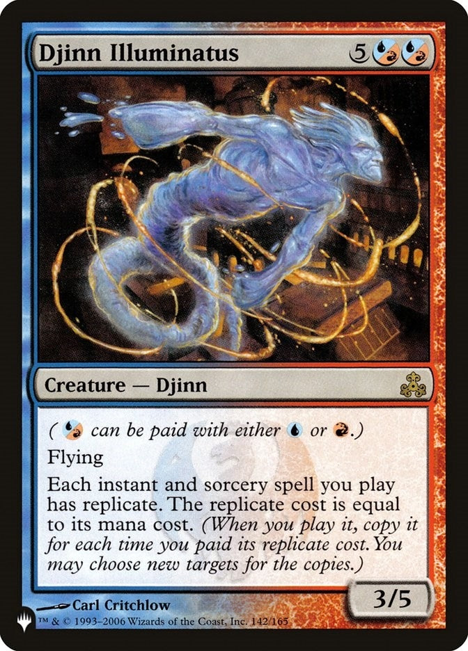 Image for Djinn Illuminatus (142/165) [The List Reprints] - Magic: The Gathering