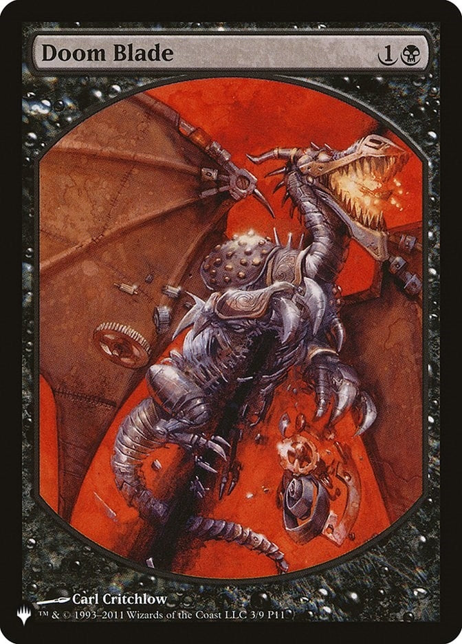 Image for Doom Blade (9-Mar) [The List Reprints] - Magic: The Gathering