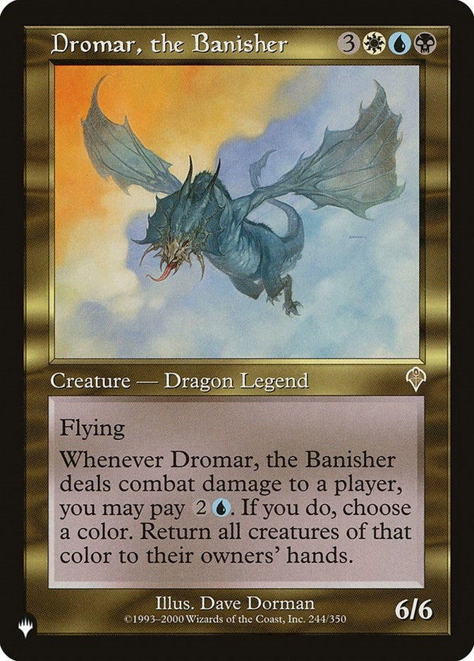 Dromar, the Banisher (244/350) [The List Reprints]