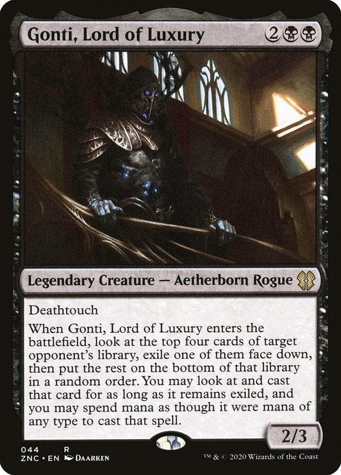 Image for Gonti, Lord of Luxury (44) [Zendikar Rising] - Magic: The Gathering