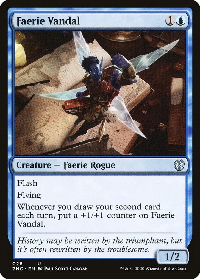 Image for Faerie Vandal (26) [Zendikar Rising] - Magic: The Gathering