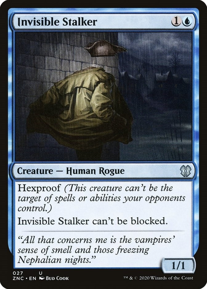 Image for Invisible Stalker (27) [Zendikar Rising] - Magic: The Gathering