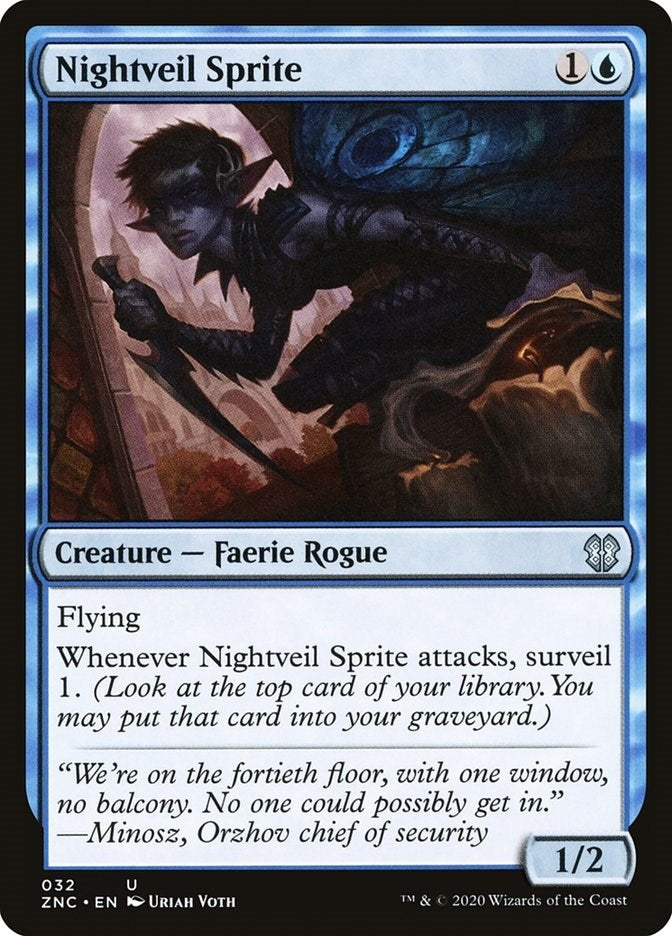 Image for Nightveil Sprite (32) [Zendikar Rising] - Magic: The Gathering