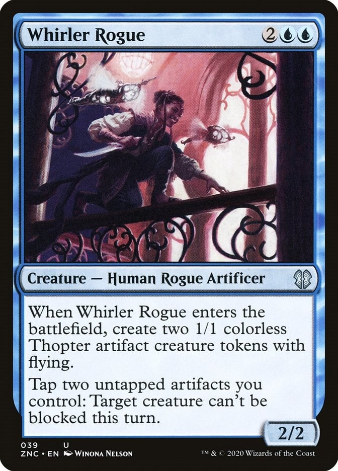 Image for Whirler Rogue (39) [Zendikar Rising] - Magic: The Gathering