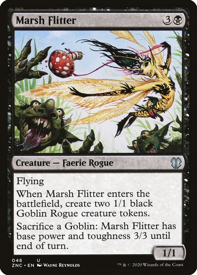 Image for Marsh Flitter (46) [Zendikar Rising] - Magic: The Gathering