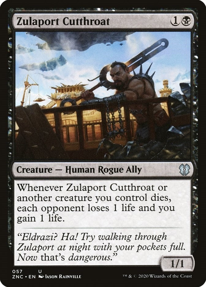 Image for Zulaport Cutthroat (57) [Zendikar Rising] - Magic: The Gathering