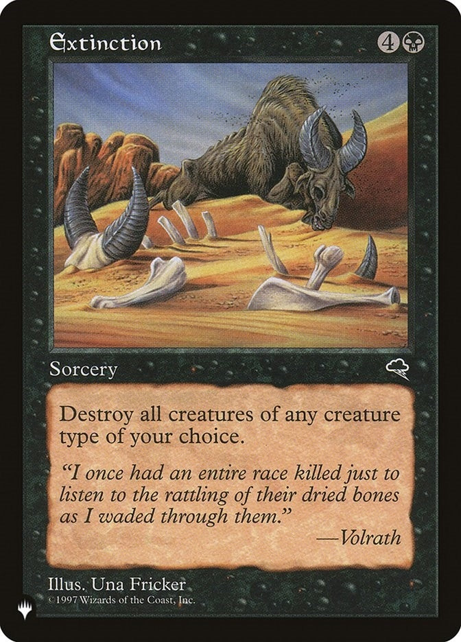 Image for Extinction [The List Reprints] - Magic: The Gathering