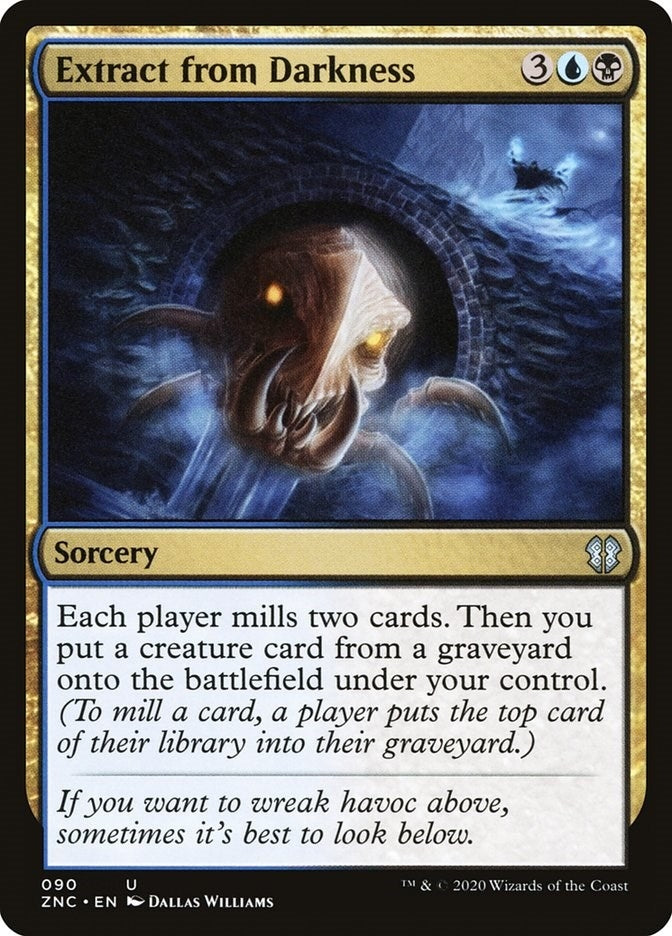 Extract from Darkness (90) [Commander: Zendikar Rising]