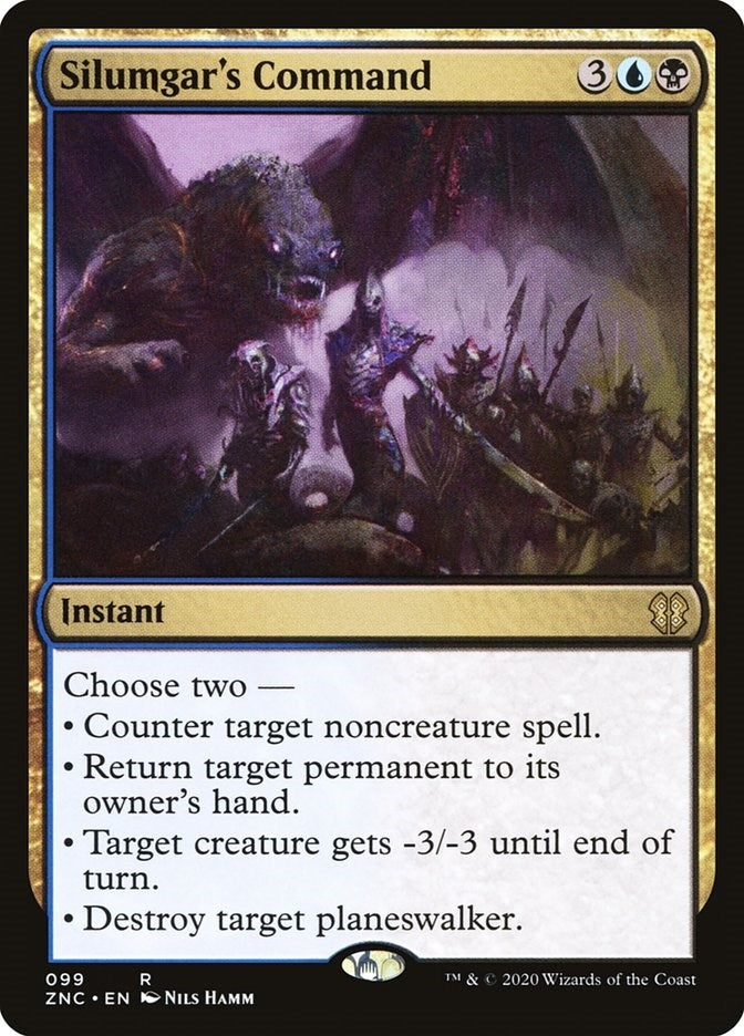 Image for Silumgar's Command (99) [Zendikar Rising] - Magic: The Gathering