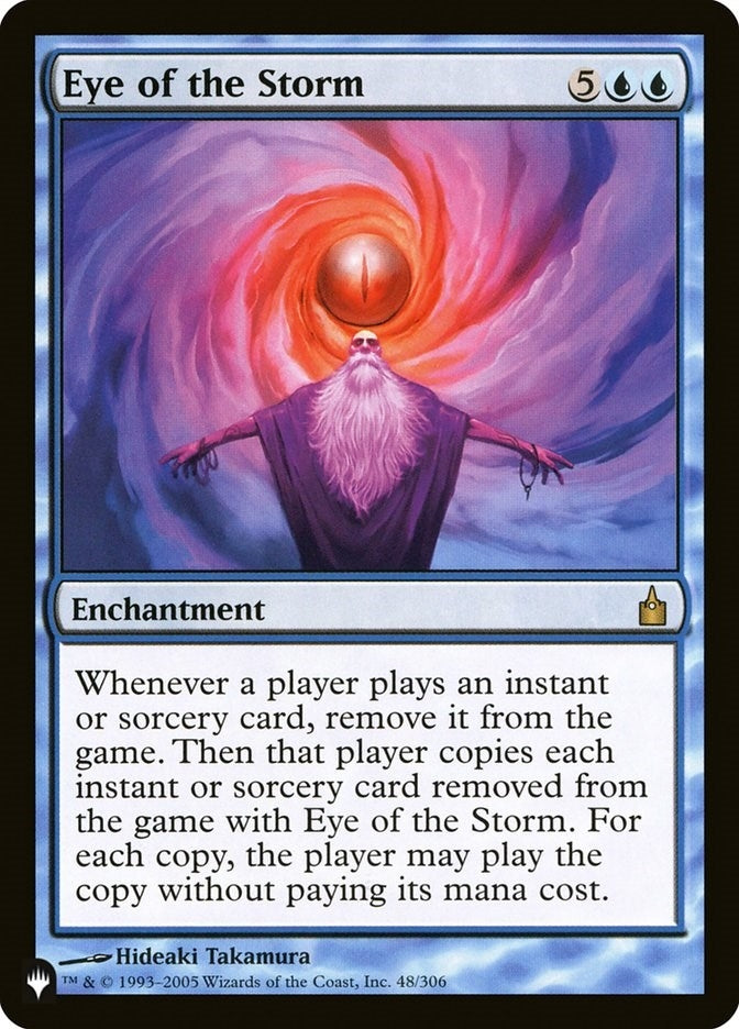 Image for Eye of the Storm (48/306) [The List Reprints] - Magic: The Gathering